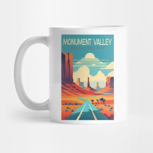 Monument Valley National Park Travel Poster Mug